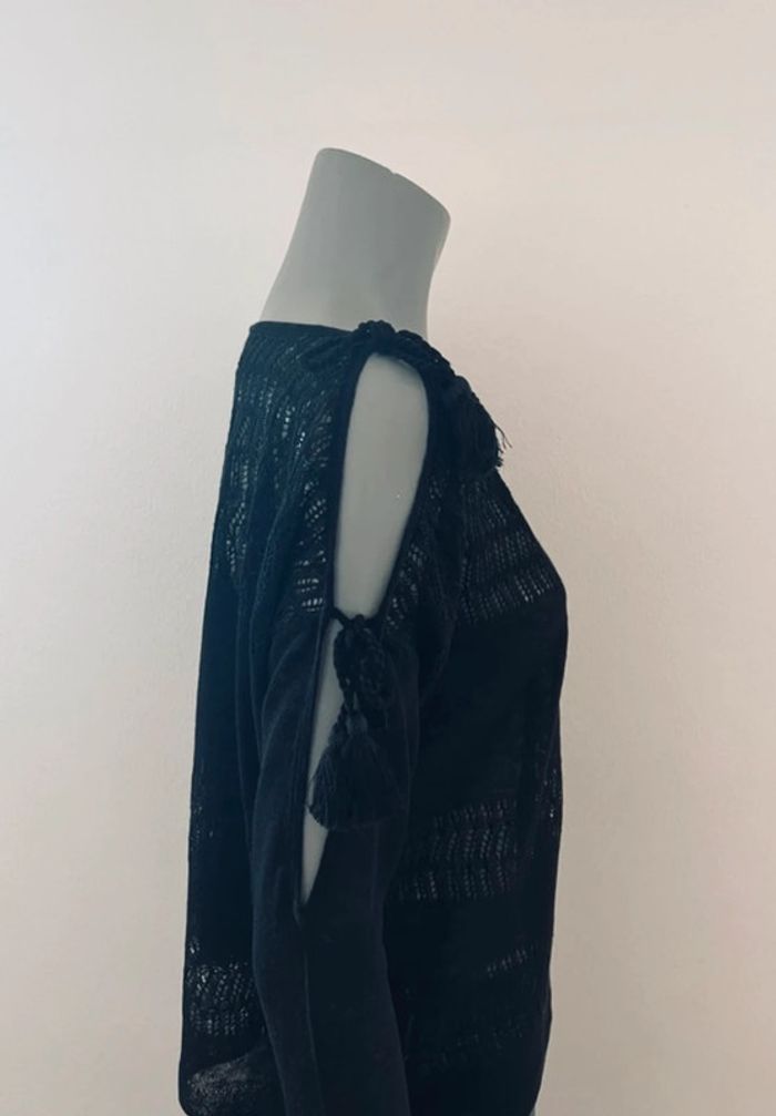 Maille Dylan noire Sézane – Taille 36 - photo numéro 3