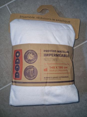Protège matelas DODO 140x190 NEUF