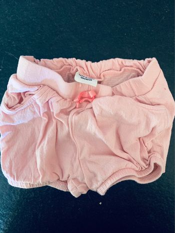 Short rose tape à l’œil 18 mois