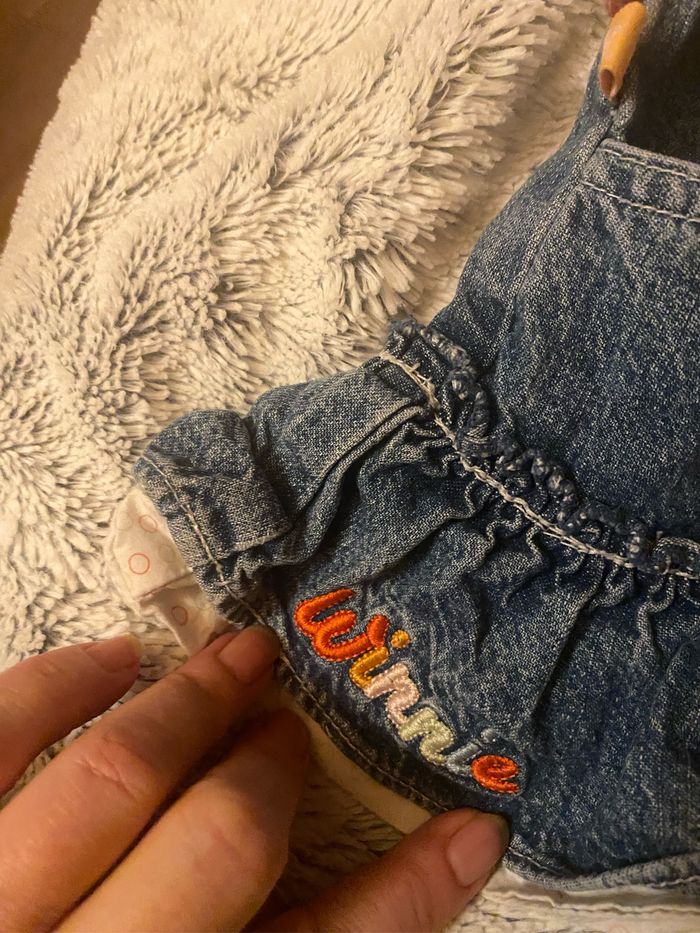 Jupe en jean à volants 23 mois - photo numéro 3