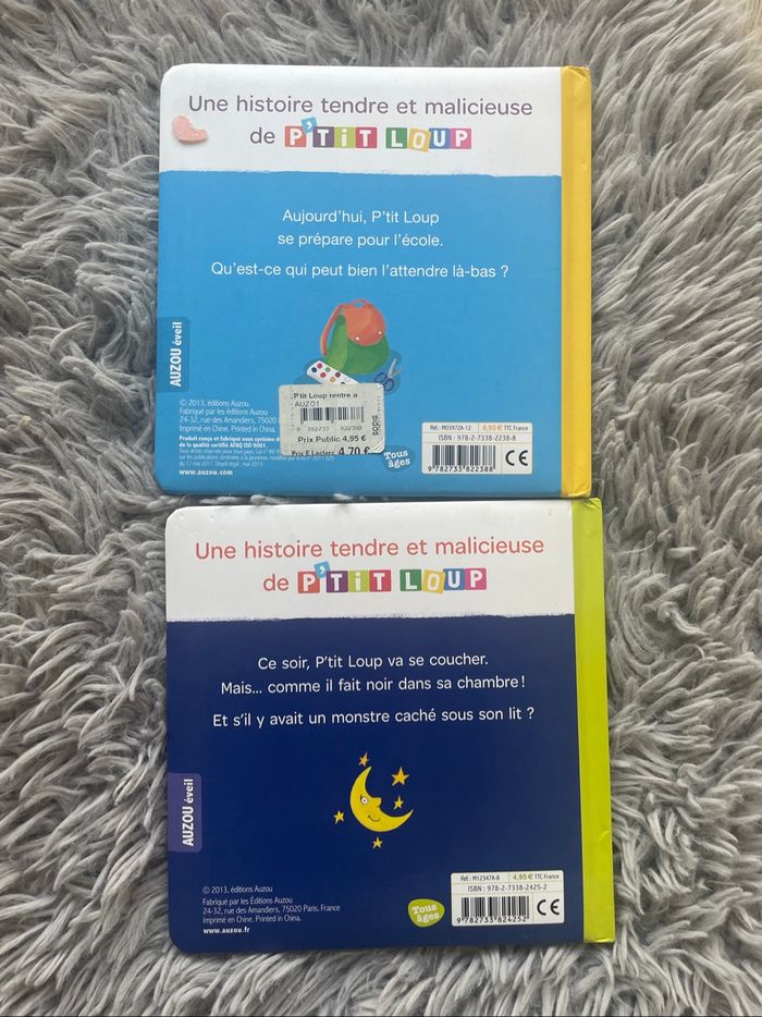 Lot de 2 livres P'tit Loup - Auzou éveil - photo numéro 5