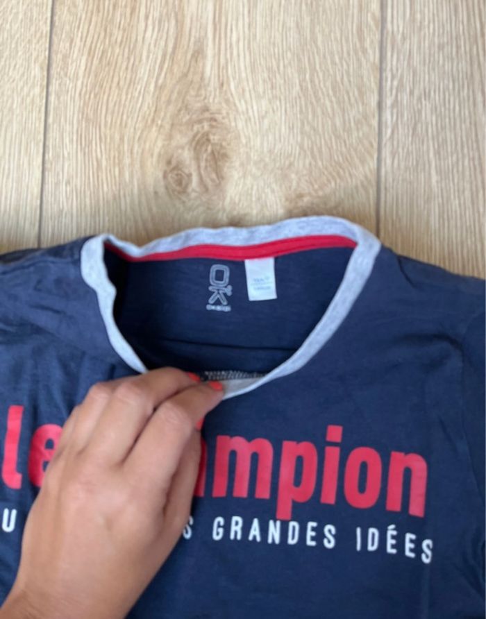 Teeshirt bleu marine Okaidi - photo numéro 3