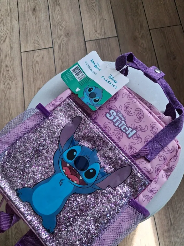 Sac à dos Stitch Disney Neuf avec etiquette - photo numéro 3