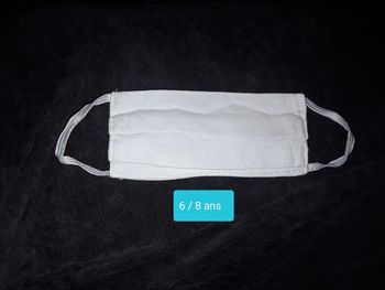 🔵 Masques en tissu Protection 6 / 8 ans NEUF 🔵