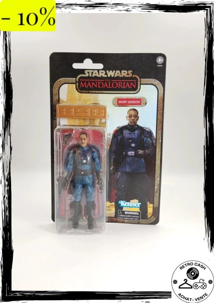 Star Wars Mandalorian Kenner Figurine Moff Gideon Hasbro 15 CM