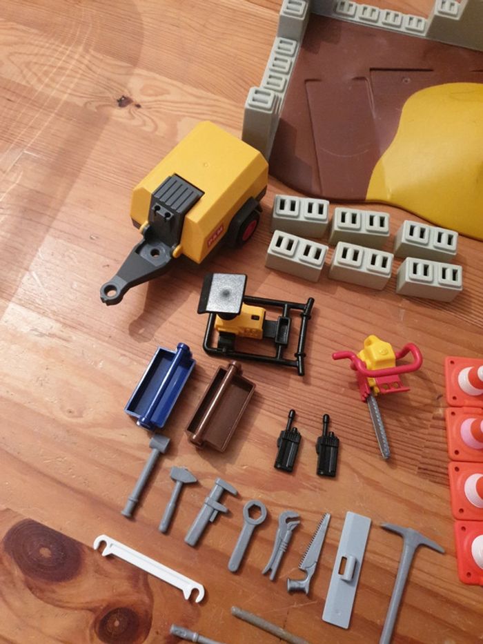 Lot chantier playmobil - photo numéro 3