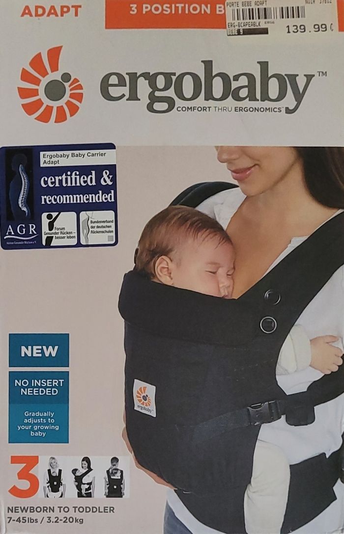Porte bébé ergonomique Ergobaby Carrier Adapt - photo numéro 4