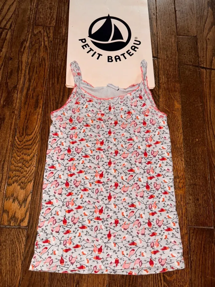 Débardeur petit bateau 8 ans