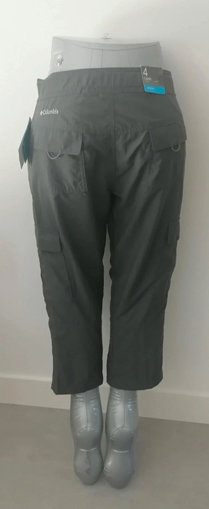 Panta-court cargo gris foncé Taille 36 Columbia - photo numéro 4