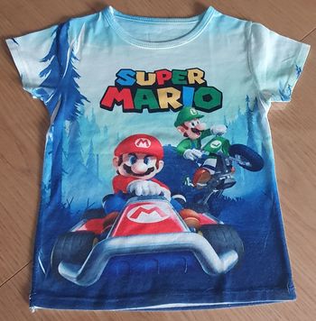 Tee-shirt garçon 5/6 ans Mario