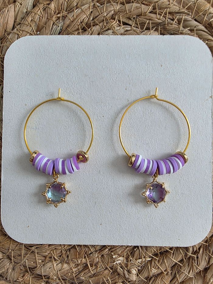 Boucles d'oreilles fantaisie