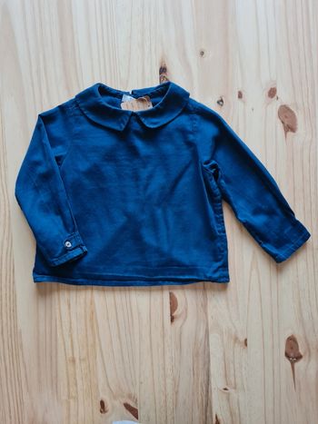 Blouse Marine L'ile aux fées 2 ans