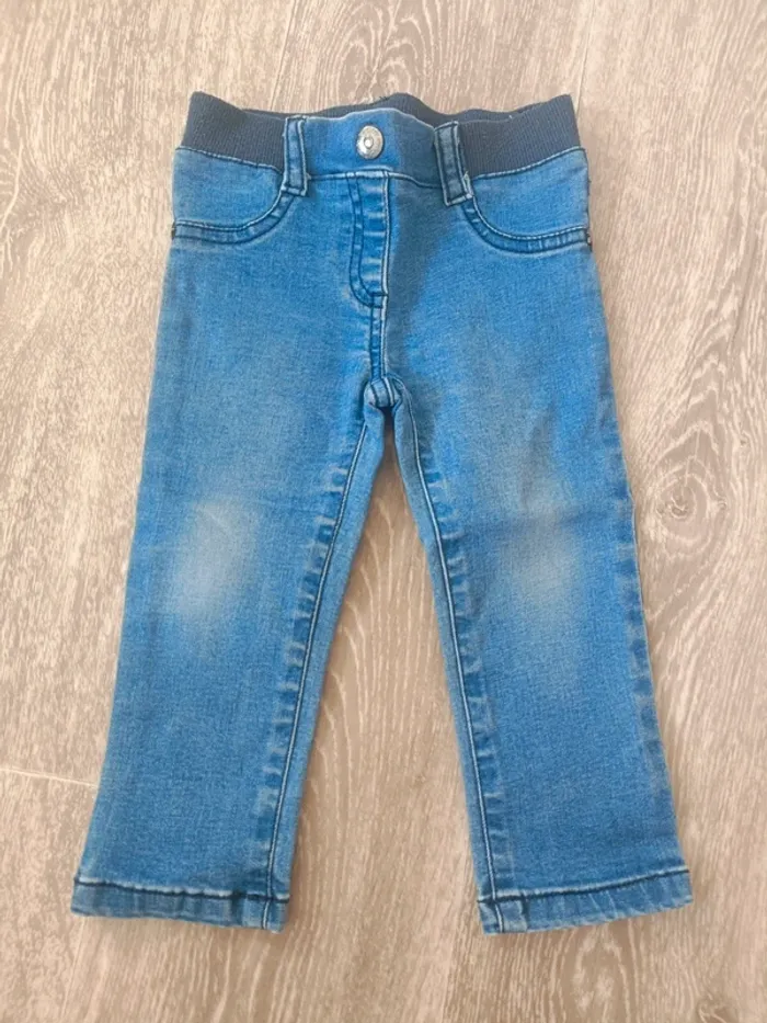 Jegging 9/12 mois fille
