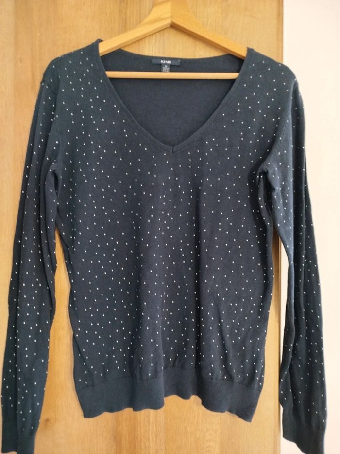 Pull bleu marine - photo numéro 3