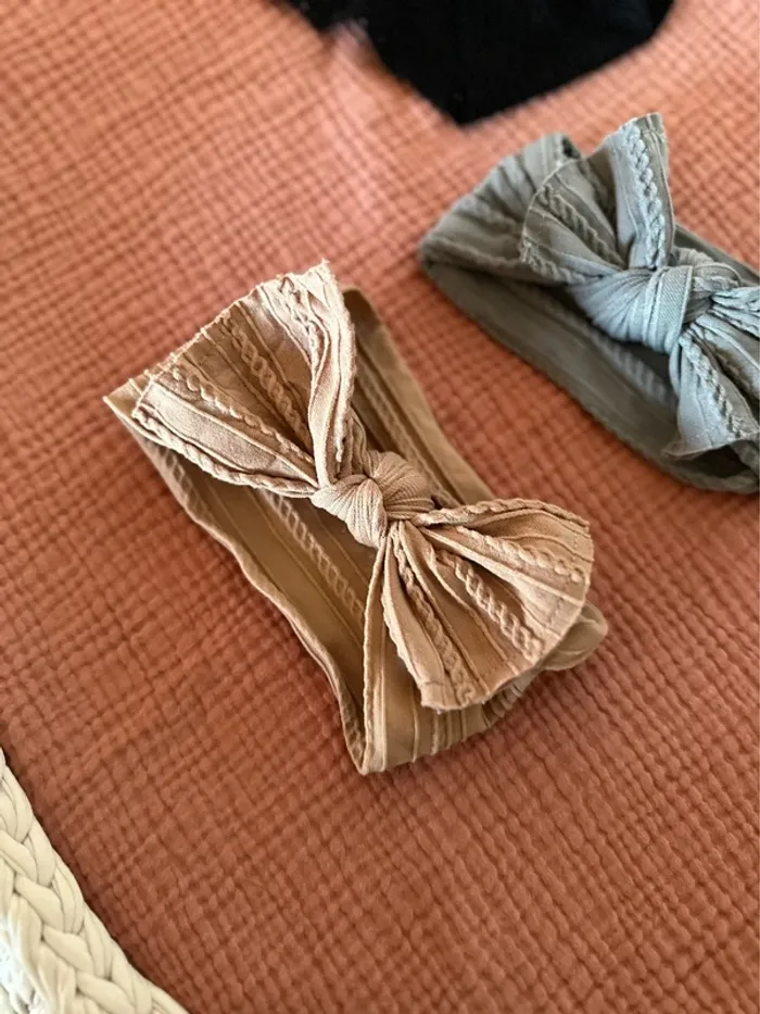 Lot de 2 bandeaux 1 bonnet - photo numéro 2