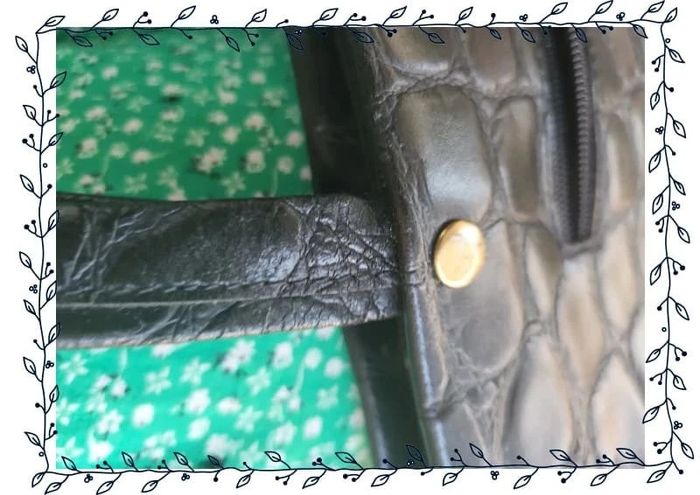 Sac noir motif croco - photo numéro 11