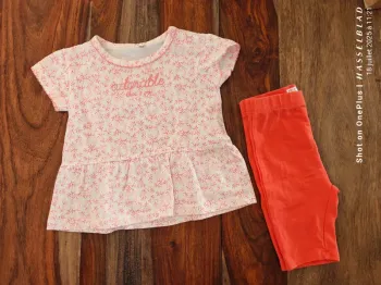 Ensemble t shirt et legging 3/4