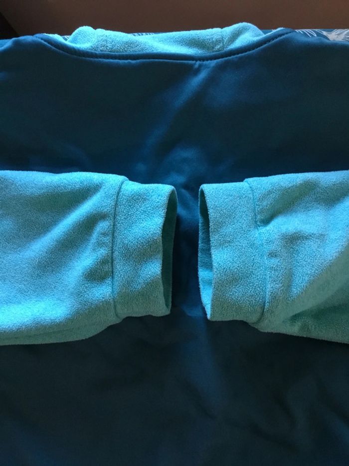 Veste polaire à capuche pour enfant Columbia turquoise taille L (14/16) 062 - photo numéro 7