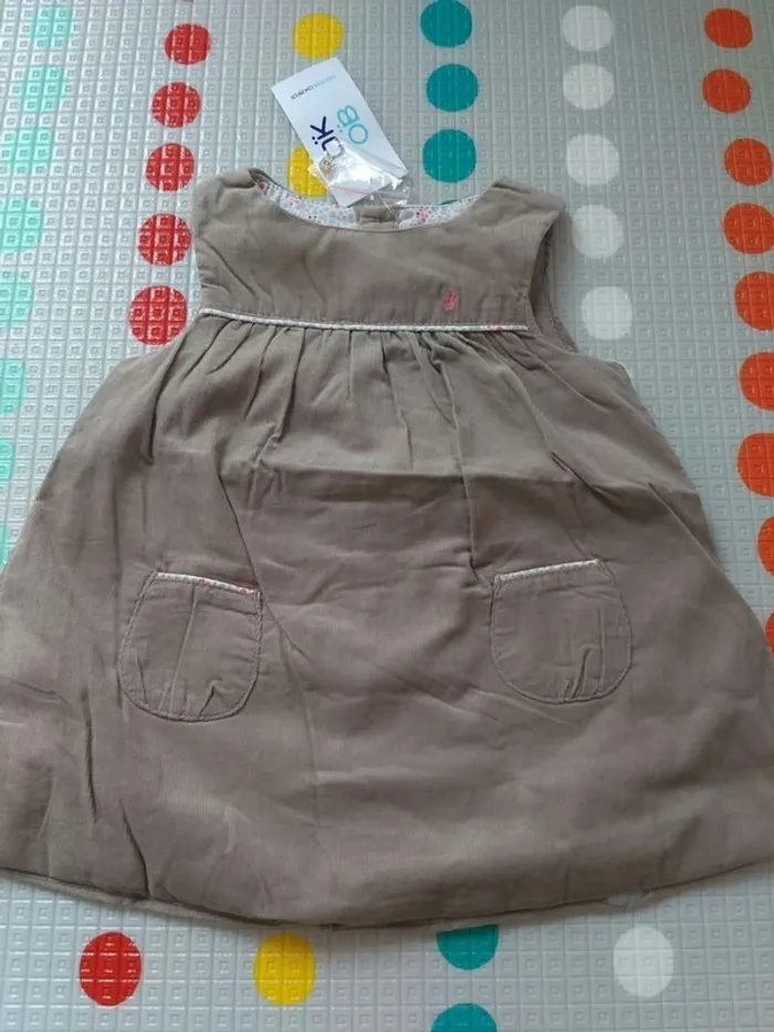 Robe hiver okaidi 3 mois neuve