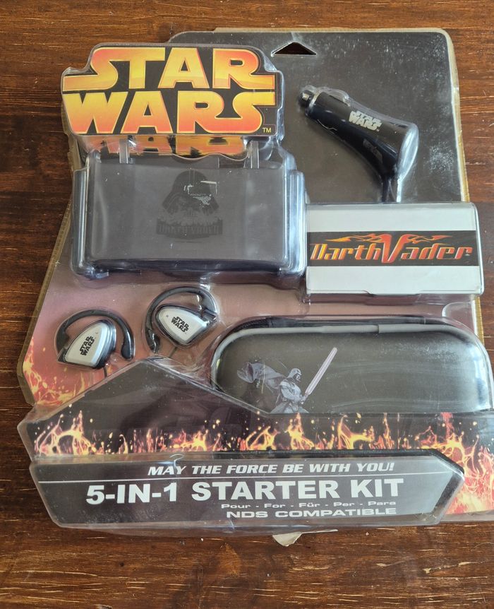 Starter kit star wars 5 in 1 nintendo ds