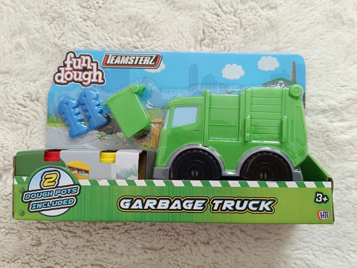 Pâte à modeler camion poubelle