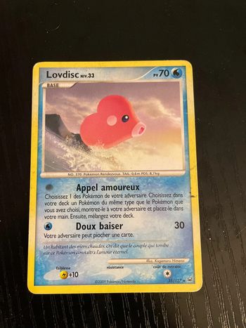 Carte Pokémon Lovdisc 35/127