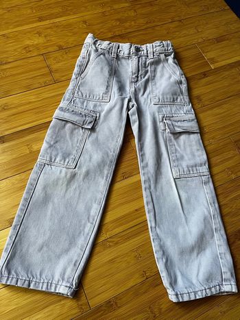 Jeans cargo fille 4 ans Kiabi