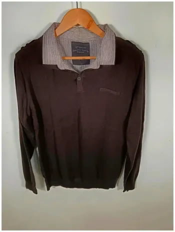 C21 pull marron Armand Thierry L