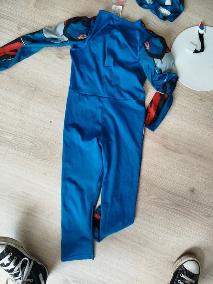 Costume capitaine america 5-6 ans - photo numéro 6