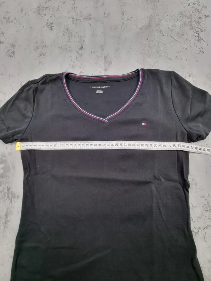 T-shirt Tommy Hilfiger noir – Taille S/36 Femmes - photo numéro 10