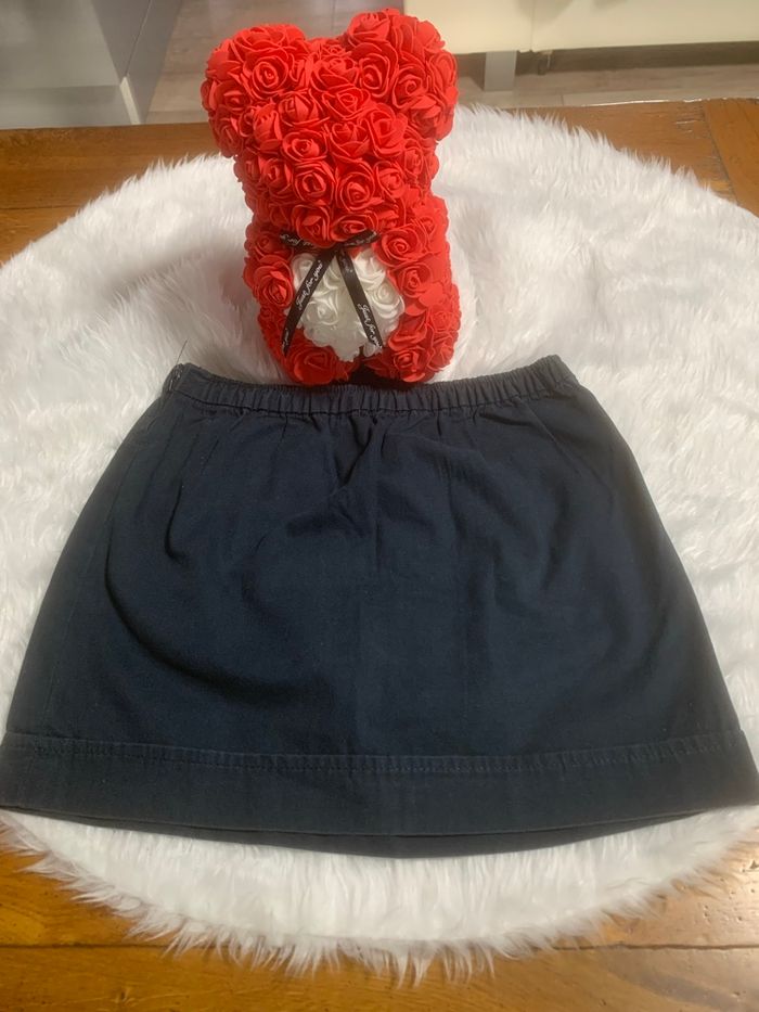 Jupe bleu marine hiver - photo numéro 3