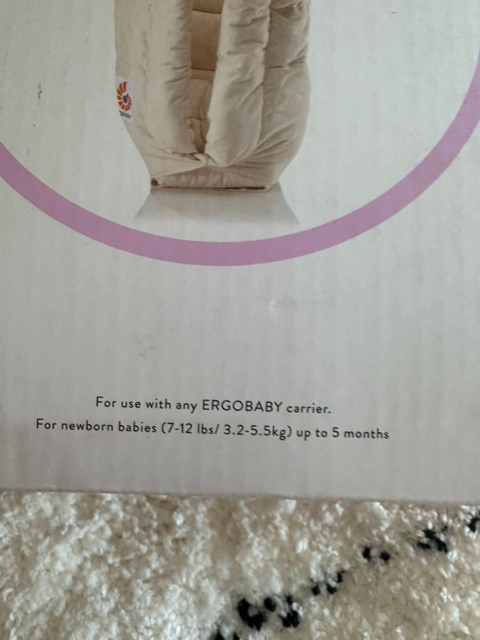 Insert bébé ergobaby - photo numéro 4