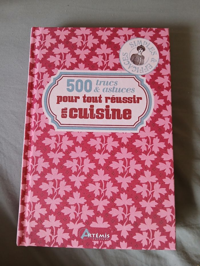 Livre 500 trucs et astuces cuisine