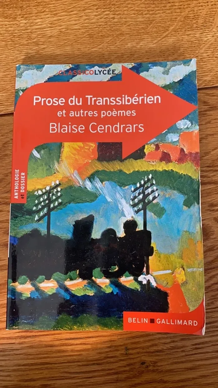 Prose du Transsibérien et autres poèmes Cendrars