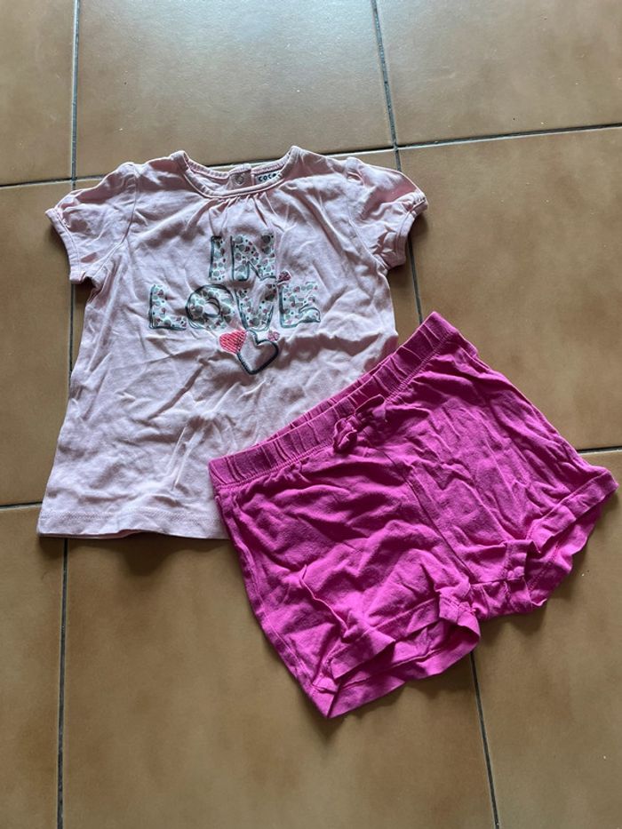 Ensemble fille 18 mois
