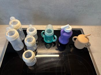 Lots biberons + grignoteuse