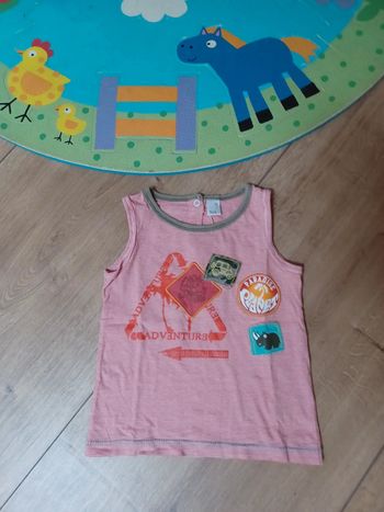 T-shirt sans manches 3 ans