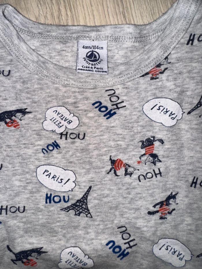 T-shirt petit bateau 4 ans - photo numéro 2