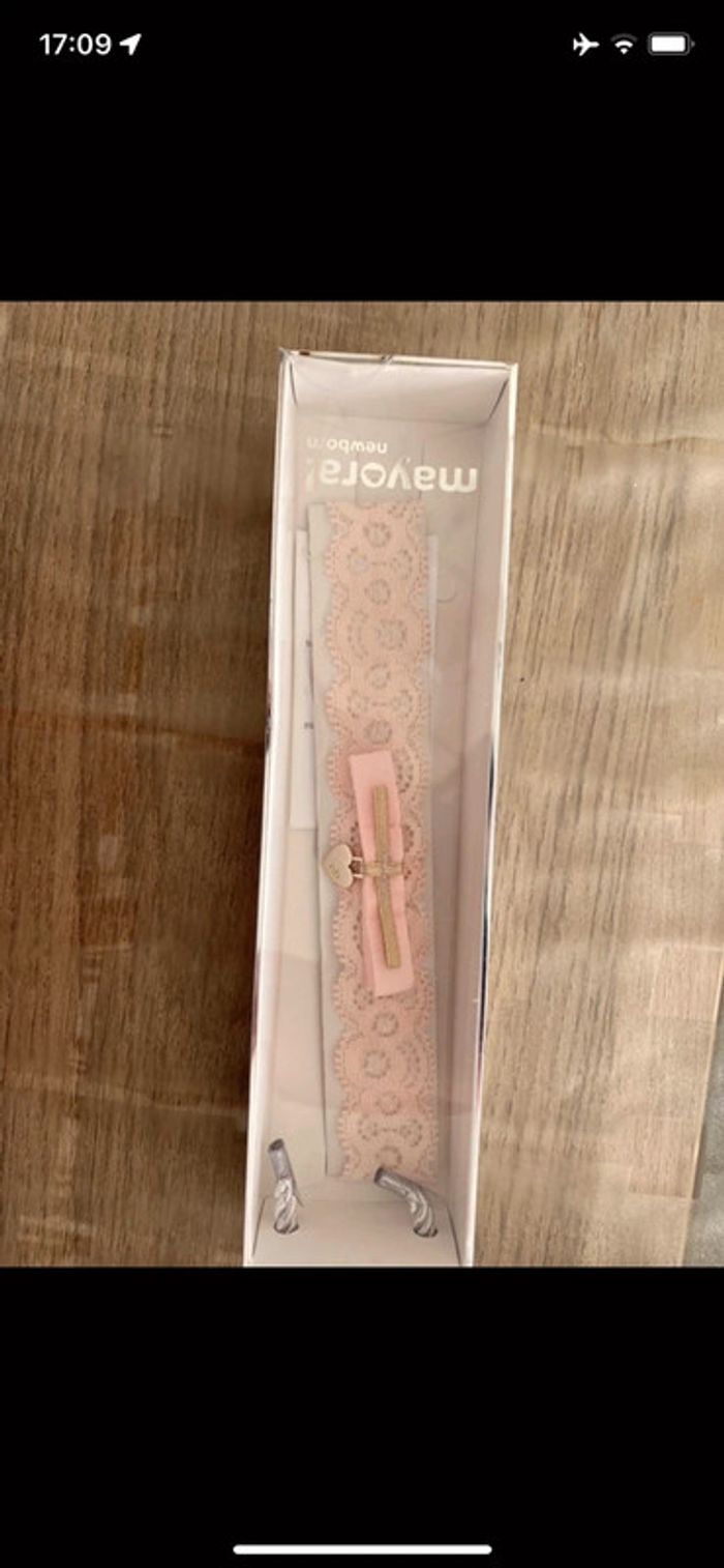 Bandeau dentelle mayoral