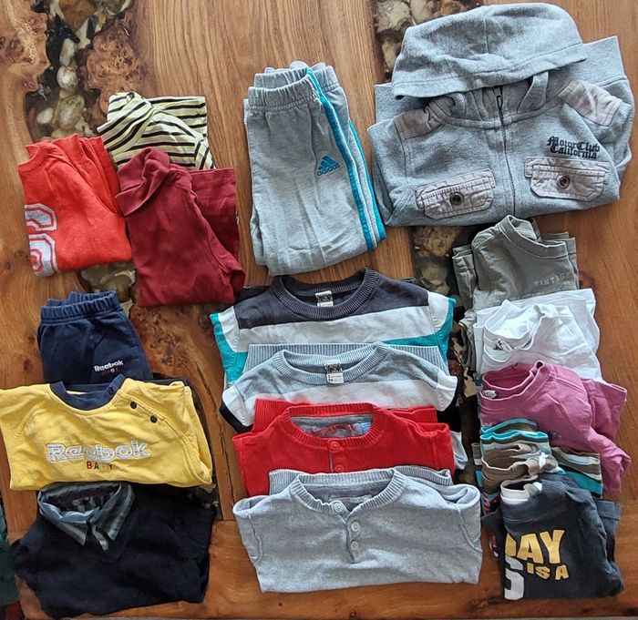 Lot 30 pièces automne/hiver 3 ans