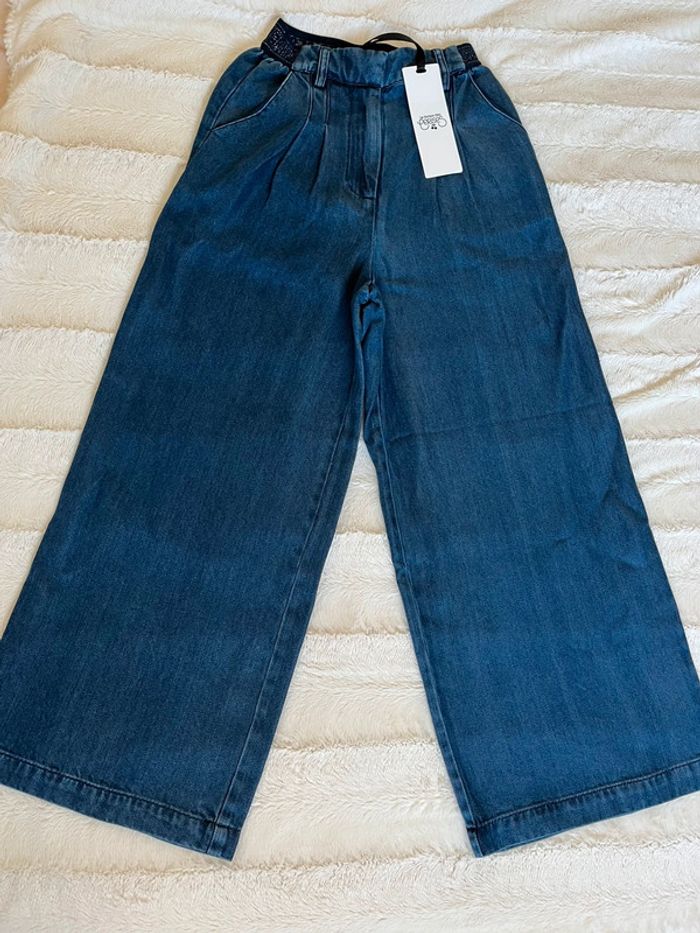 Jeans large fille