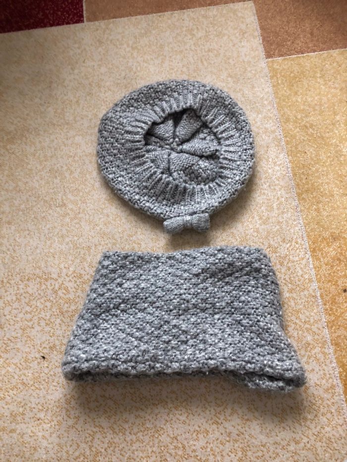 Ensemble bonnet & snood - photo numéro 2