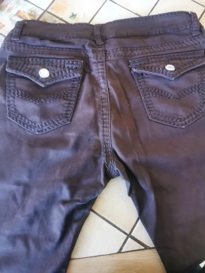 Pantalon marron taille 44 - photo numéro 2