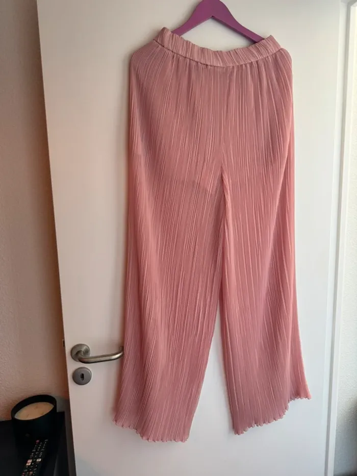 Pantalon fluide Zara rose neuf - photo numéro 6