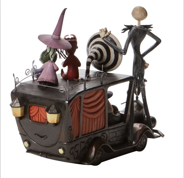 Figurine Voiture Du Maire L’étrange Noël De Monsieur Jack - Disney Traditions - photo numéro 2
