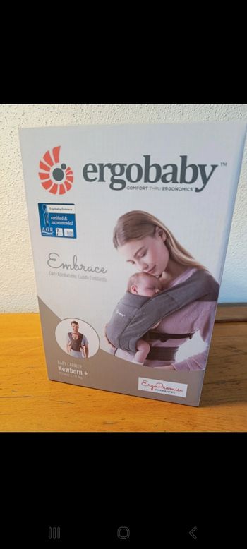 Porte bebe ergobaby embrace
