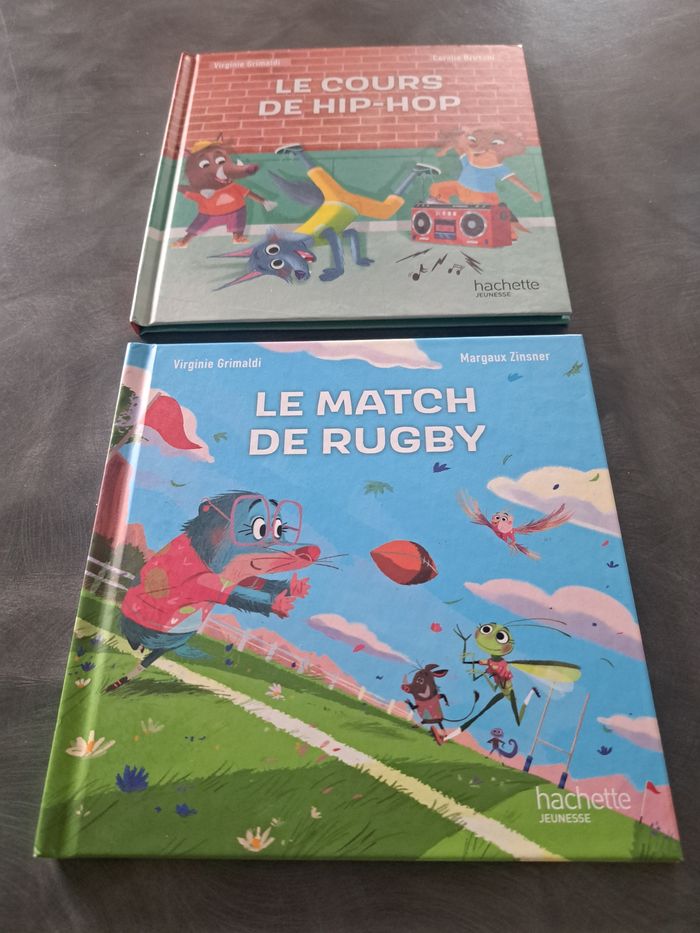 Lot de 2 livres Defi Sportif : Les rencontres d'aviron et l'entraînement de football en TBE