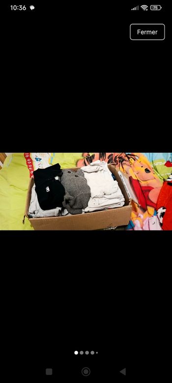 Lot bebe 1mois garçon 