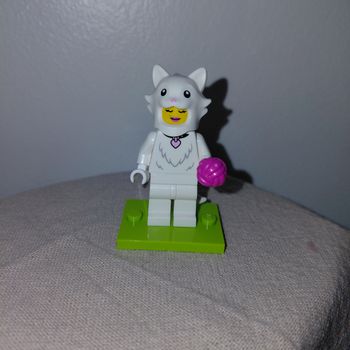 Lego minifigures série 28 - 2 Chatte blanche