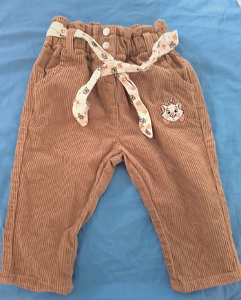Pantalon velours bébé